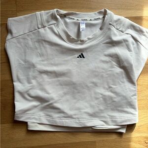 Adidas Women's Cream Muscle Tee